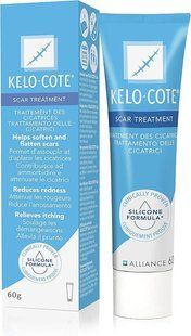 Гель Kelo Cote (Кело-Коут) Scar Treatment, 60 г - засіб для лікування рубців з силіконовою формулою. 2593205876 фото