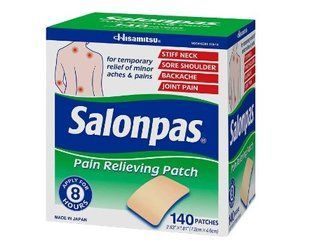 Обезболивающий пластырь Салонпас Hisamitsu Salonpas Pain Relieving Patch Япония 140 шт. 1662989969 фото