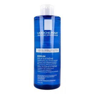 Шампунь-гель La Roche-Posay (Ля рош) Kerium Doux Extr&ecirc;me, 400 мл - гель для чутливої шкіри голови. 2619746750 фото