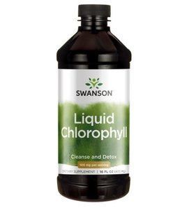 Жидкий хлорофилл Свансон очищение организма Liquid Chlorophyll Formulas Swanson USA США 473 мл 1435514962 фото