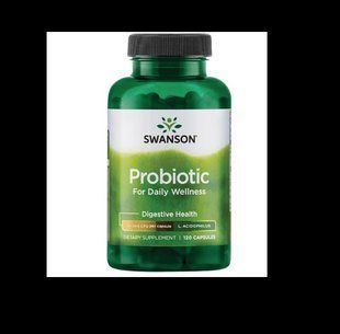 Свансон Пробиотик для для микрофлоры кишечника США Probiotic for Daily Wellness Swanson USA 120 капсул 1392088384 фото