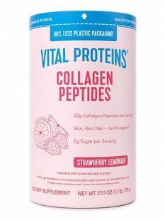 Vital Proteins collagen peptides strawberry lemonade 780г Вітал Протеїнс для шкіри волосся кісток суглобів полунично-лимонний смак 3139227241 фото