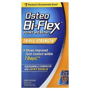 Osteo Bi-Flex Triple Strength, 120 таблеток, Остео - засіб для підтримки здоров&rsquo;я суглобів, потрійна сила. 2773786969 фото