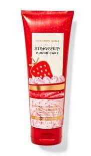 Увлажняющий крем для тела Bath&Body Works Strawberry Pound Cake 226 г 1992663110 фото