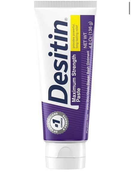 Desitin Maximum Strength USA, 136 г, Деситін Максимум - крем від попрілостей для дітей, 40% оксид цинку. 2861629736 фото