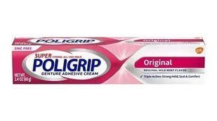 Крем для зубных протезов Poligrip Original Mild Mint Strong Fix, 68 г, Полигрип - надежный крем-клей для зубных протезов. 2772970526 фото