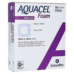 Aquacel Ag Foam 17,5х17,5 см.1 шт. - повязка с высокими абсорбирующими и антибактериальными свойствами. 1546993334 фото