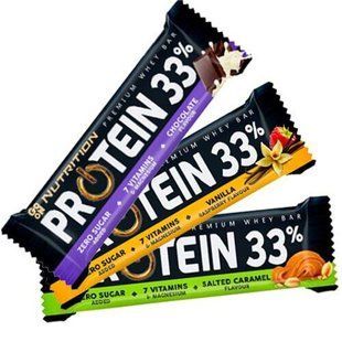 Протеїновий батончик GO ON PROTEIN 33% 50 грам Солона карамель 3157730751 фото