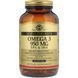 Solgar Omega 3 950 мг 100 капсул, Солгар Омега-3 - для серця, мозку та нервової системи (риб&rsquo;ячий жир DHA + EPA) термін 07/26 184026200 фото 1