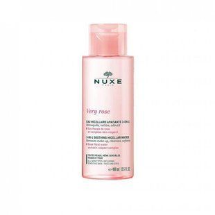 Мицеллярный очищающий раствор для лица Nuxe Very Rose 3 in 1 Soothing Micellar Water Нюкс Вери роуз 400 мл 263704376 фото