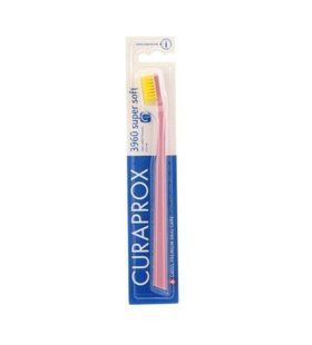 Зубна щітка Curaprox CS 3960 Super Soft супер м'яка рожево-жовта 229682317 фото