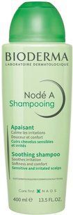 Bioderma Node A shampooing apaisant 400 мл Біодерма Ноде А заспокійливий шампунь для чутливої шкіри голови 3204302738 фото
