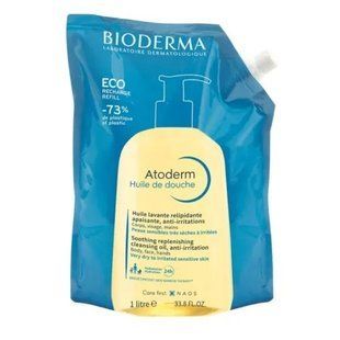 Масло для душа Bioderma Atoderm Eco-Recharge Shower Oil Refill 1 литр Биодерма Атодерм 2455654439 фото