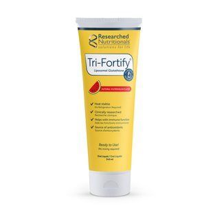 Researched Nutritionals Tri-Fortify Liposomal Glutathione 240 мл Трі фортіфі - ліпосомальний глутатіон зі смаком кавуна. 2621694149 фото