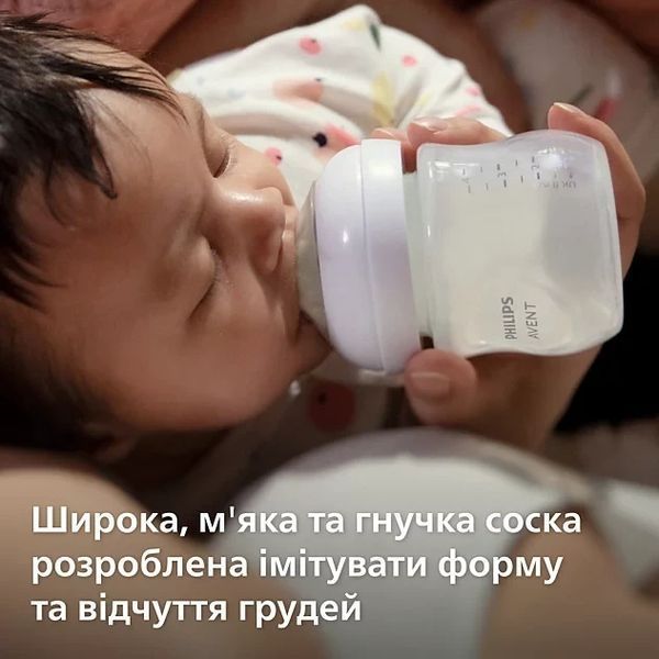 Philips Avent natural response biberon scy906/01 330 мл від 6 місяців Філіпс Авент дитяча пляшечка для годування 3207396296 фото